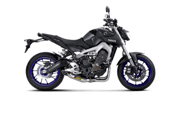 Akrapovic Racing Line Titanium Volledig Uitlaat Systeem met E-keur Yamaha MT-09 2014 - 2016